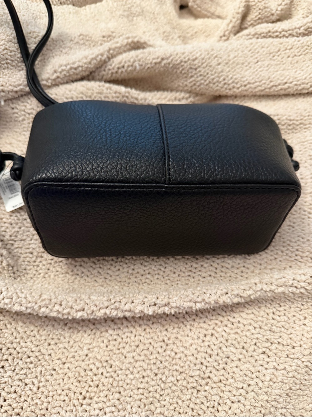 Black Women's Leather shoulder bag or clutch
